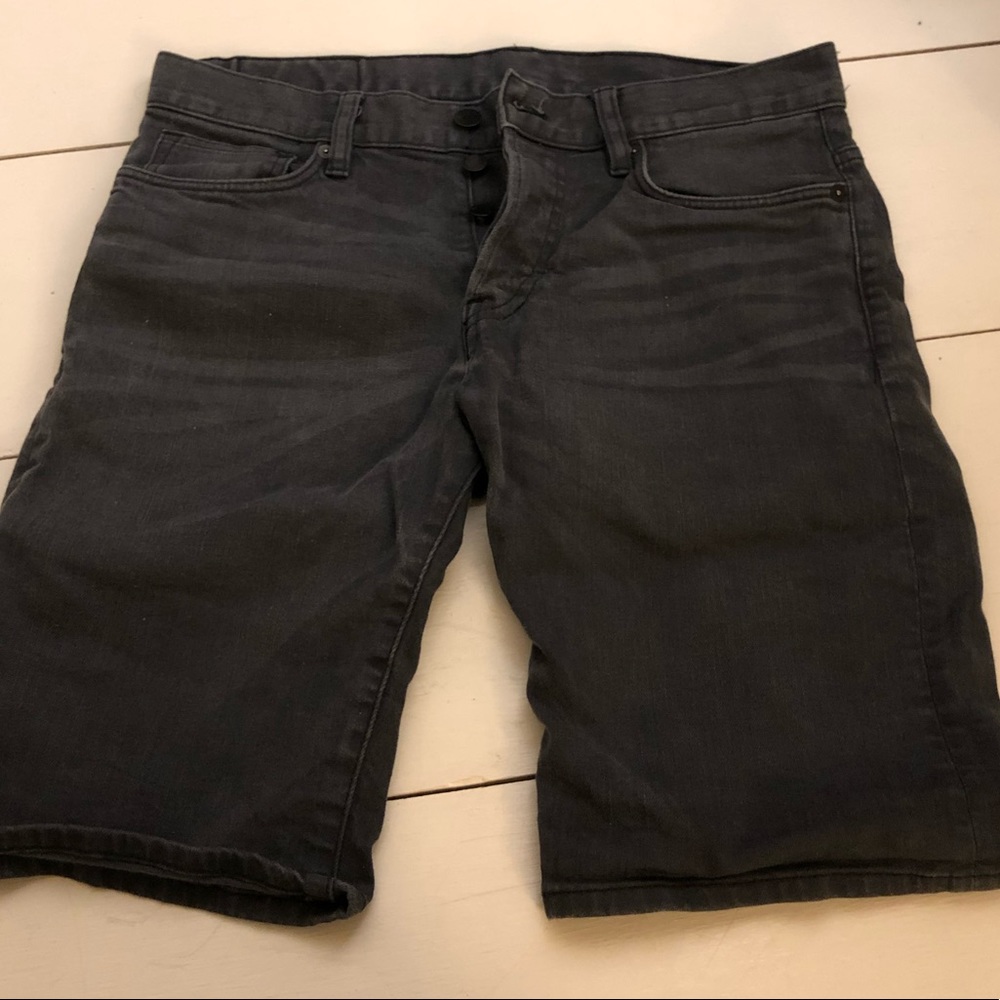 H&M Grey Denim Shorts